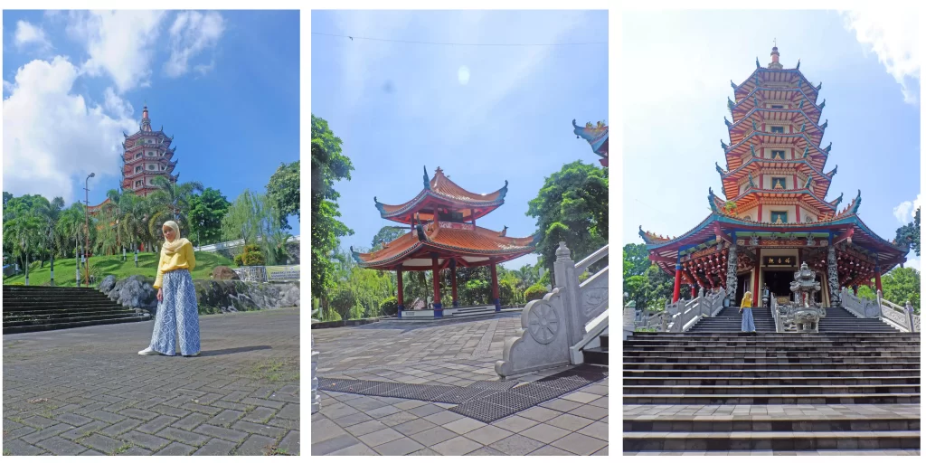 Bangunan Pagoda/Foto: Hari Akbar 