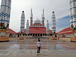 Masjid Agung Area Depan/Foto: Hari Akbar
