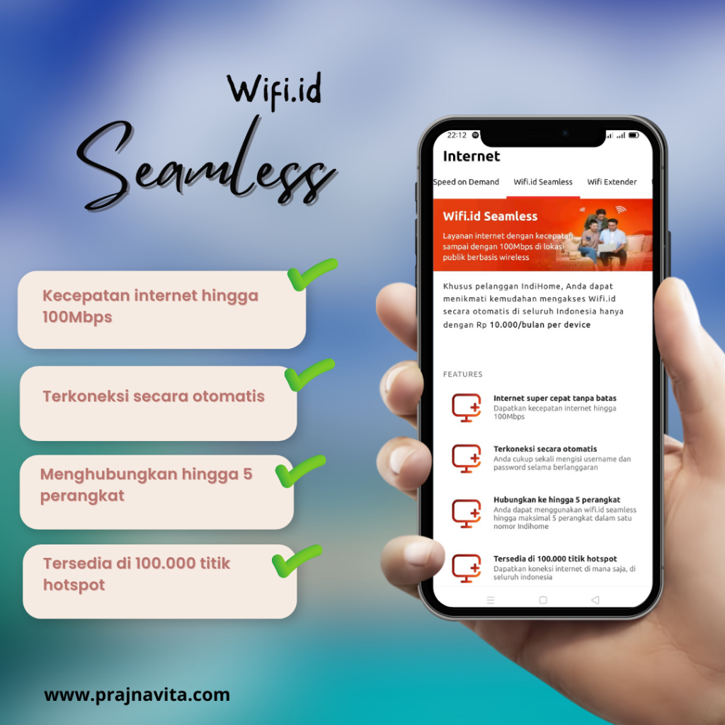 Wifi.id Seamless dari IndiHome