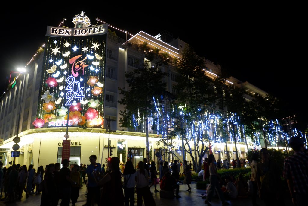 Malam Imlek di Ho Chi Minh City