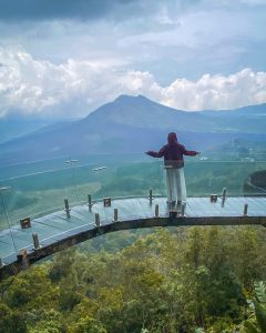 View Gunung Agung yang Mempesona